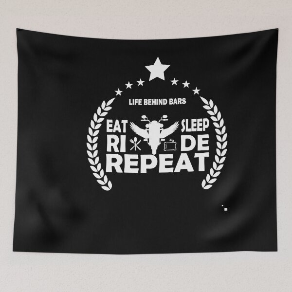 Item preview,  Eat sleep ride repeat designed and sold by YAHIA-14.