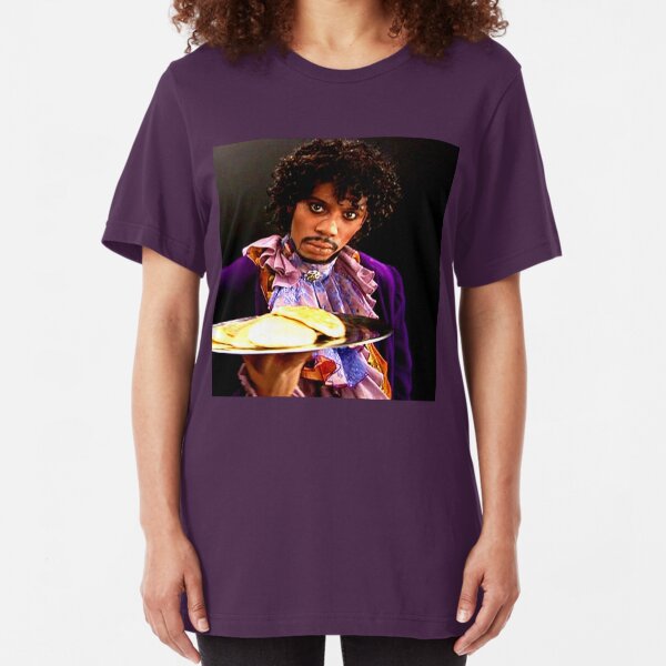 Y'all b*tches want pancakes? Slim Fit T-Shirt
