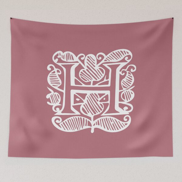 Item preview, Vintage Letter H - ROSE GOLD designed and sold by yourscotborders.