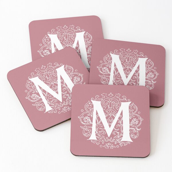 Item preview, Vintage Letter M - ROSE GOLD designed and sold by yourscotborders.