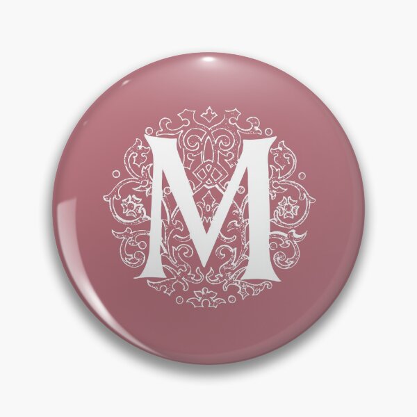 Item preview, Vintage Letter M - ROSE GOLD designed and sold by yourscotborders.