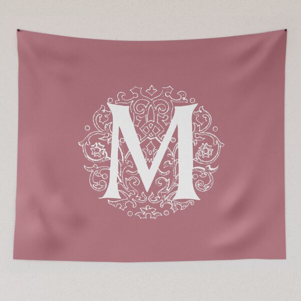Item preview, Vintage Letter M - ROSE GOLD designed and sold by yourscotborders.