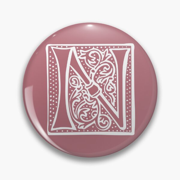 Item preview, Vintage Letter N - ROSE GOLD designed and sold by yourscotborders.