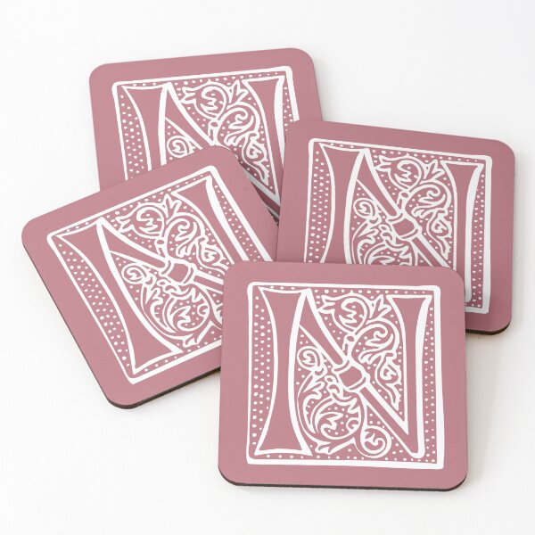 Item preview, Vintage Letter N - ROSE GOLD designed and sold by yourscotborders.