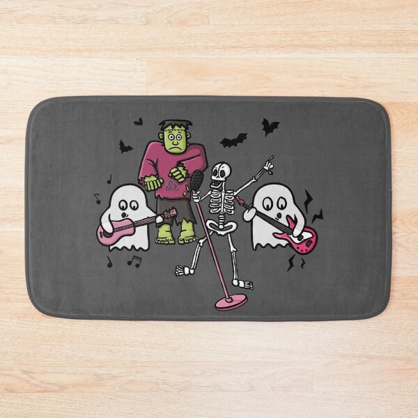Item preview, Halloween Band, Skeleton, Frankenstein, Ghosts, Music Cute Funny Digital Illustration designed and sold by AlmightyClaire.