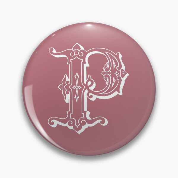 Item preview, Vintage Letter P - ROSE GOLD designed and sold by yourscotborders.