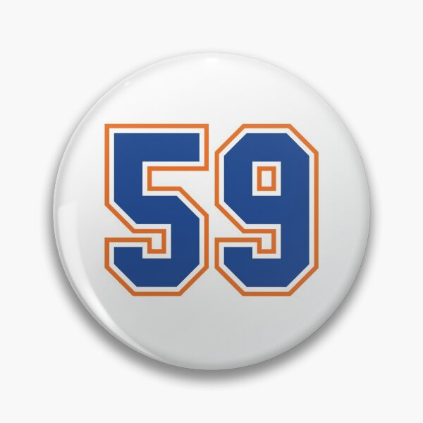 Item preview, Fifty-Nine Jersey Number Sports 59 designed and sold by HelloFromAja.