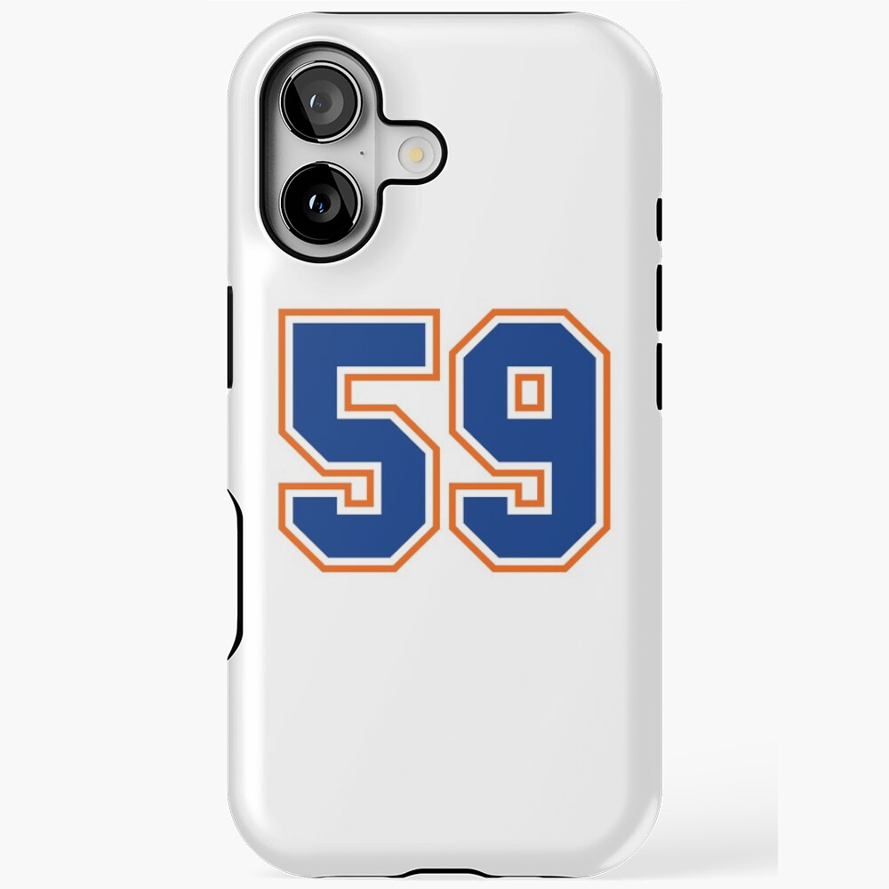 Fifty-Nine Jersey Number Sports 59 Sticker