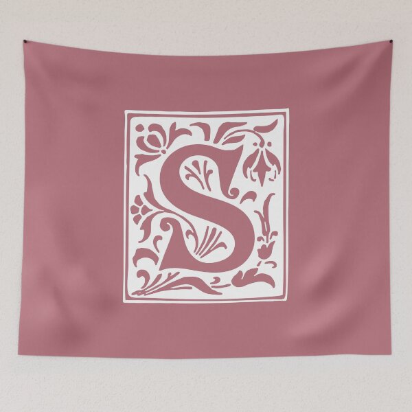 Item preview, Vintage Letter S - ROSE GOLD designed and sold by yourscotborders.