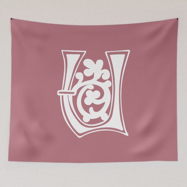 Item preview, Vintage Letter U - ROSE GOLD designed and sold by yourscotborders.