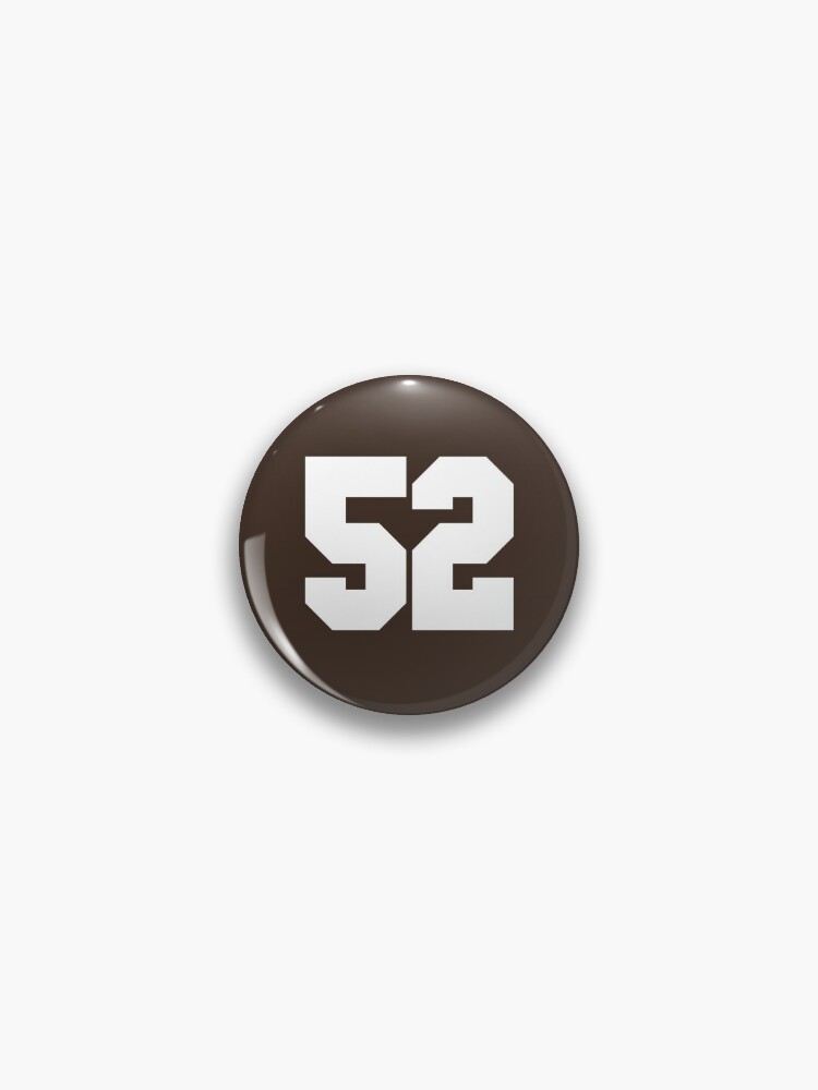 99 Number Cleveland Sports Ninety-Nine Brown Jersey Sticker for Sale by  HelloFromAja