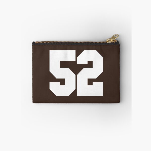 Item preview, 52 Number Cleveland Sports Fifty-Two Brown Jersey designed and sold by HelloFromAja.