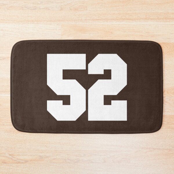 Item preview, 52 Number Cleveland Sports Fifty-Two Brown Jersey designed and sold by HelloFromAja.