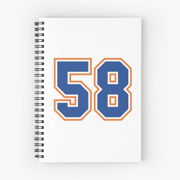 Item preview, Fifty Eight Jersey Number Sports 58 designed and sold by HelloFromAja.