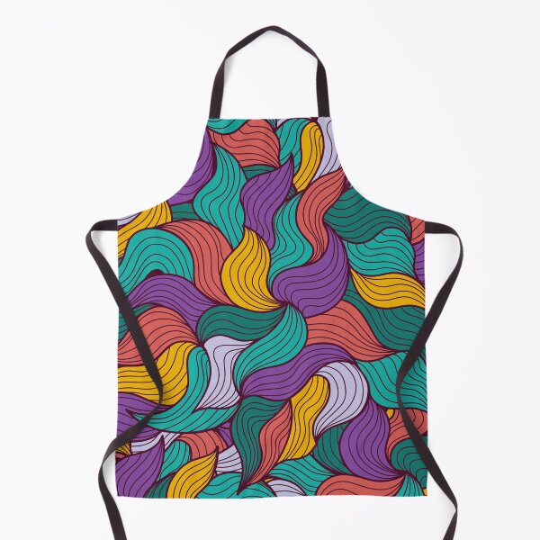 Item preview, Colorful Wavey Pattern designed and sold by Vector Scout Lab.