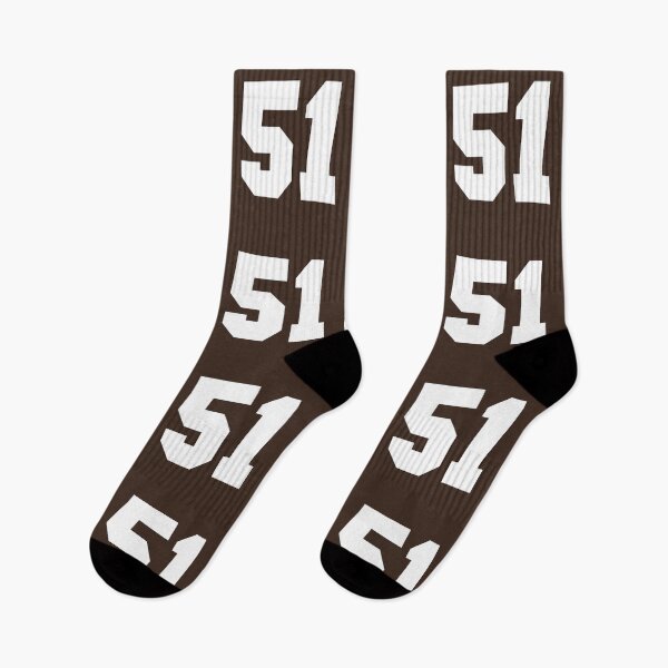 Item preview, 51 Number Cleveland Sports Fifty-One Brown Jersey designed and sold by HelloFromAja.