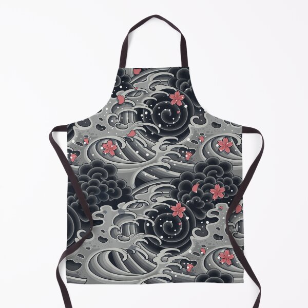 Item preview, Rough Japanese Waves designed and sold by Vector Scout Lab.