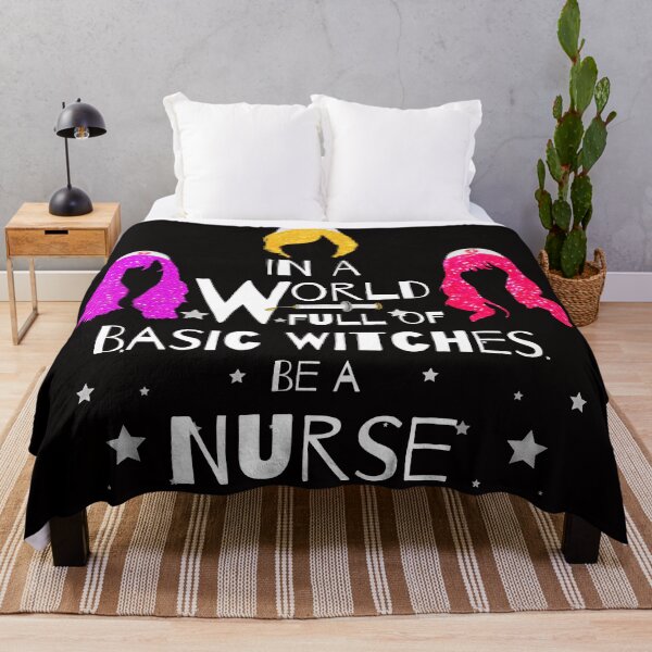 Item preview, In World Full of Basic Witches Be a Nurse Shirt designed and sold by Ornuma.