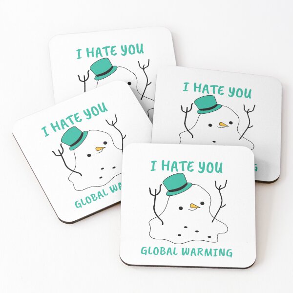 Item preview, Snowman - I hate you global warming designed and sold by joabaj.