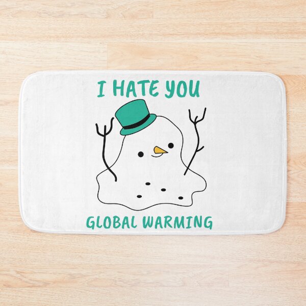 Item preview, Snowman - I hate you global warming designed and sold by joabaj.