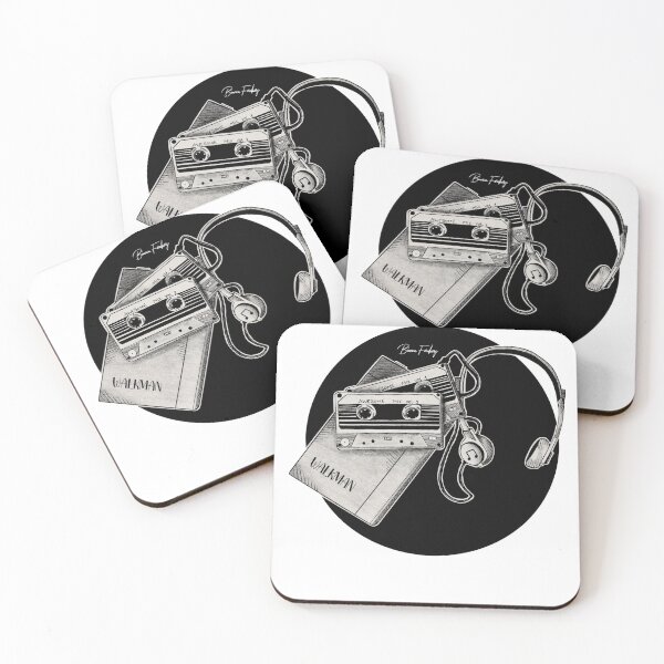 Artikelvorschau, Walkman Illustration entworfen und verkauft von Brushstroke23.