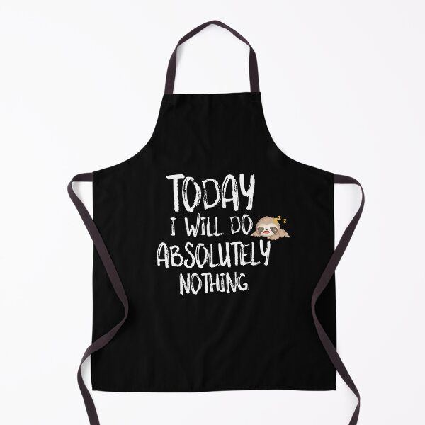 Item preview, Today I will Do Absolutely Nothing Funny Lazy Sloth Gift designed and sold by Akmloza.