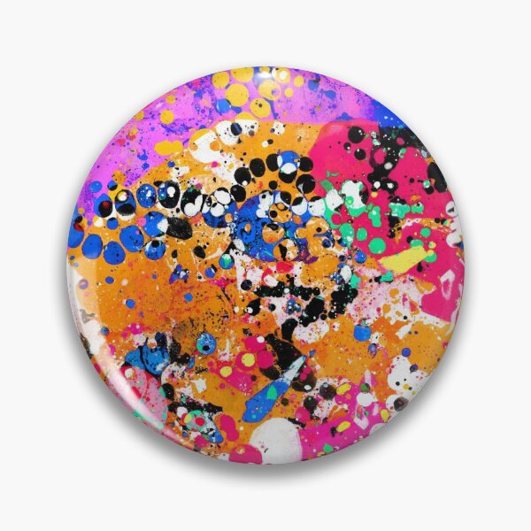 Item preview, Monotype imprint of the oil paint blots digital composition concept in grunge style. designed and sold by FENIO.