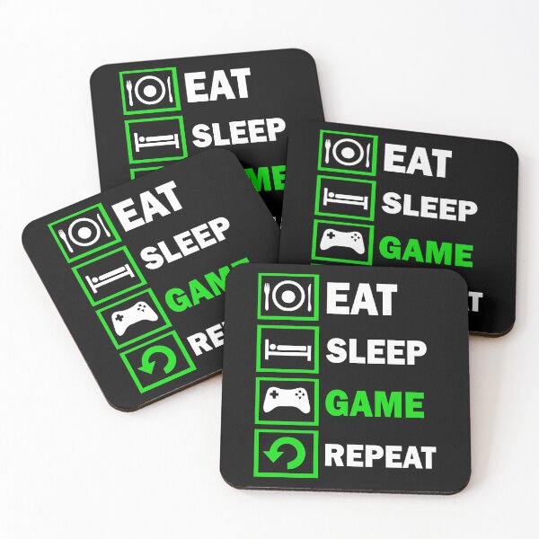 Item preview, Eat, Sleep, GAME, Repeat designed and sold by thecraftapparel.