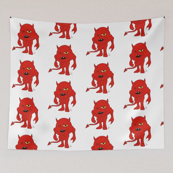 Item preview, Little devil character for halloween  designed and sold by Pittstop.