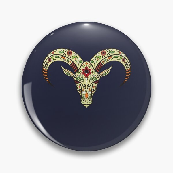 Item preview, Sugar Skull Goat Day of the Dead designed and sold by tpixx.
