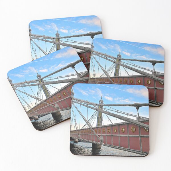 Item preview, Albert Bridge River Thames London designed and sold by AndyEvansPhotos.