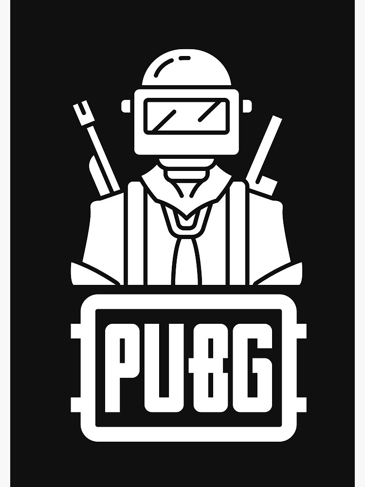 Black&White PUBG logo for eSports & Gaming | ? logo, Black and white, Logo  clipart