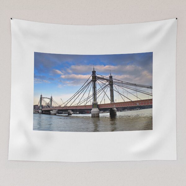 Item preview, Albert Bridge River Thames London designed and sold by AndyEvansPhotos.