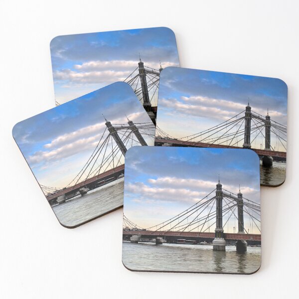 Item preview, Albert Bridge River Thames London designed and sold by AndyEvansPhotos.