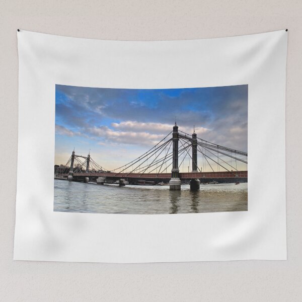 Item preview, Albert Bridge River Thames London designed and sold by AndyEvansPhotos.