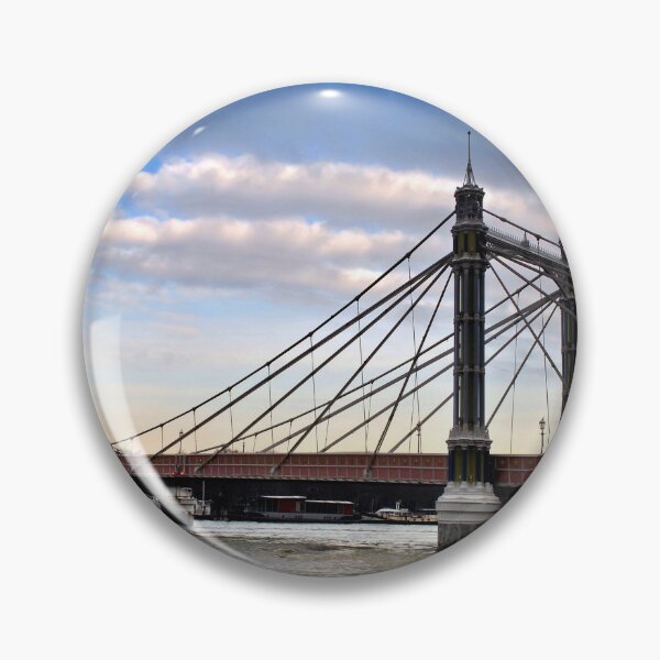 Item preview, Albert Bridge River Thames London designed and sold by AndyEvansPhotos.