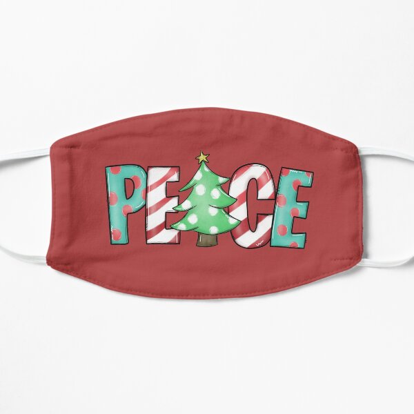 christmas peace Flat Mask