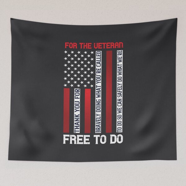 Item preview, For the veteran, thank you for bravely doing what you’re called to do so we can safely do what we’re free to do designed and sold by Vanditdesigns.