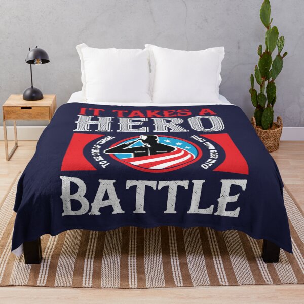 Item preview, It takes a hero to be one of those men who goes into battle designed and sold by Vanditdesigns.