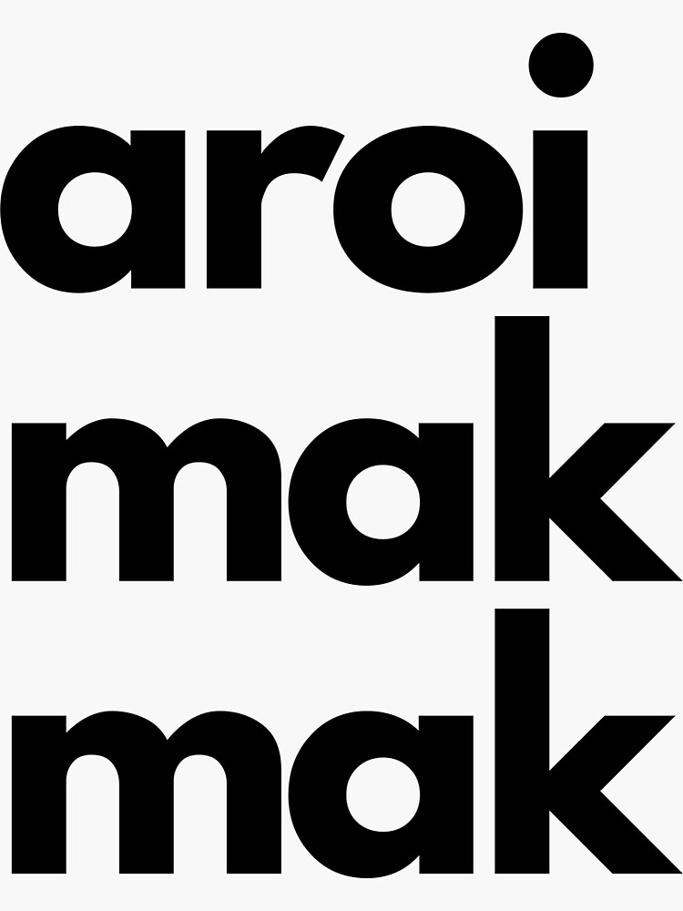 aroi-mak-mak-delicious-food-sticker-for-sale-by-worranarin-redbubble