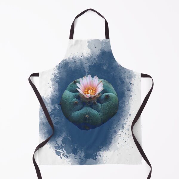 Item preview, Peyote Cacti With Blue Background Ink Splash (White Background) designed and sold by Fruitsome.