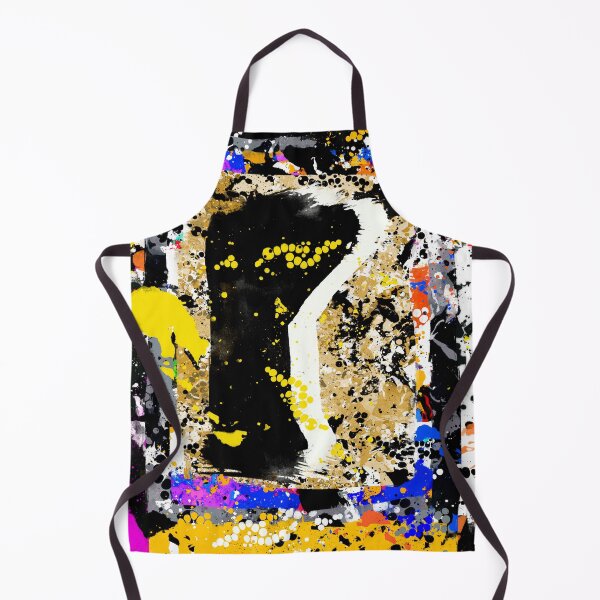 Item preview, Artwork modern imprint of the oil paint blots digital composition concept in grunge style. designed and sold by FENIO.