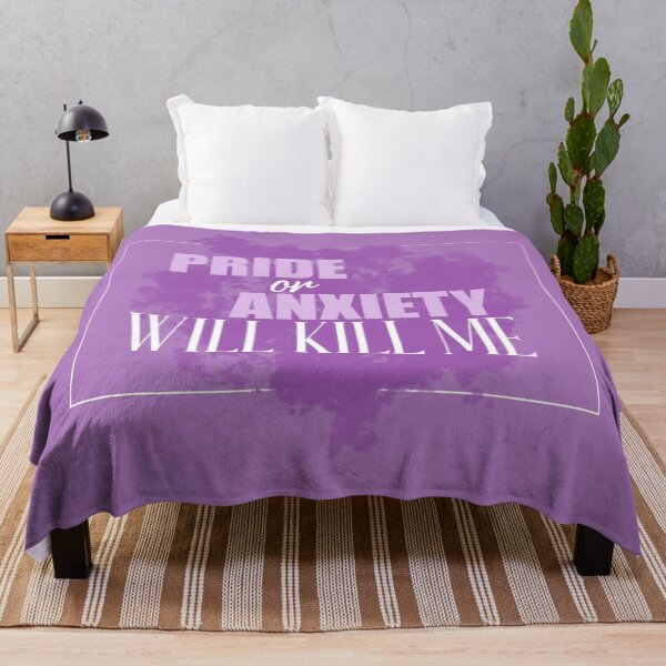 Item preview, Pride or anxiety will kill me - pink version designed and sold by Aura-E.