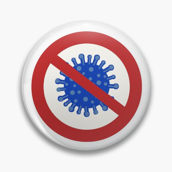 Item preview, No COVID-19 Coronavirus Sign designed and sold by LotusCreations.