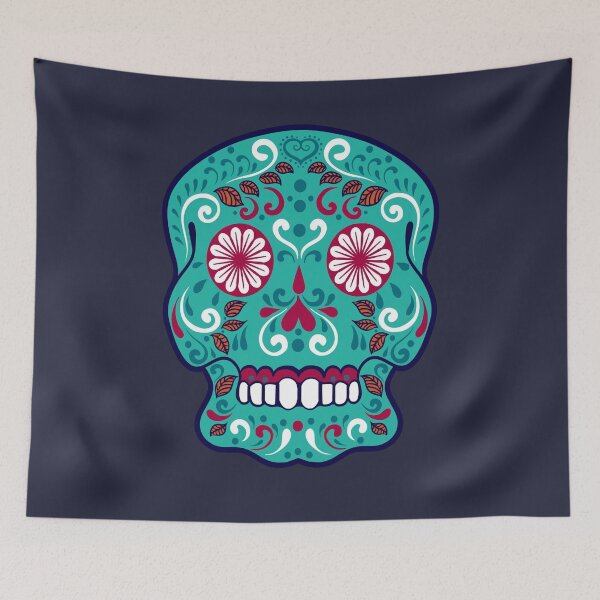 Item preview, The Sugar Skull Day of the Dead designed and sold by tpixx.