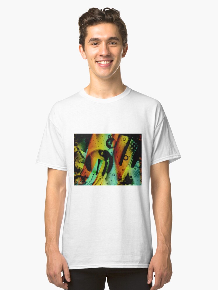 Alternate view of Kids Room - Fun Abstract Art Classic T-Shirt