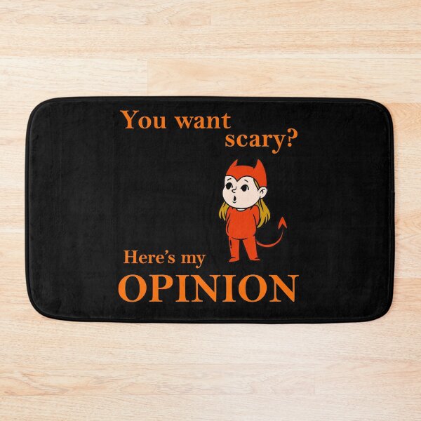 Item preview, Scary opinion. Scary funny ironic designed and sold by platformexplore.