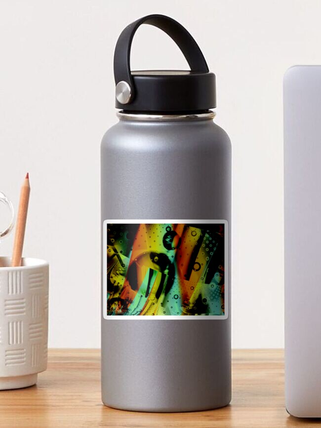 Thumbnail 1 of 3, Sticker, Kids Room - Fun Abstract Art designed and sold by Garret Bohl.