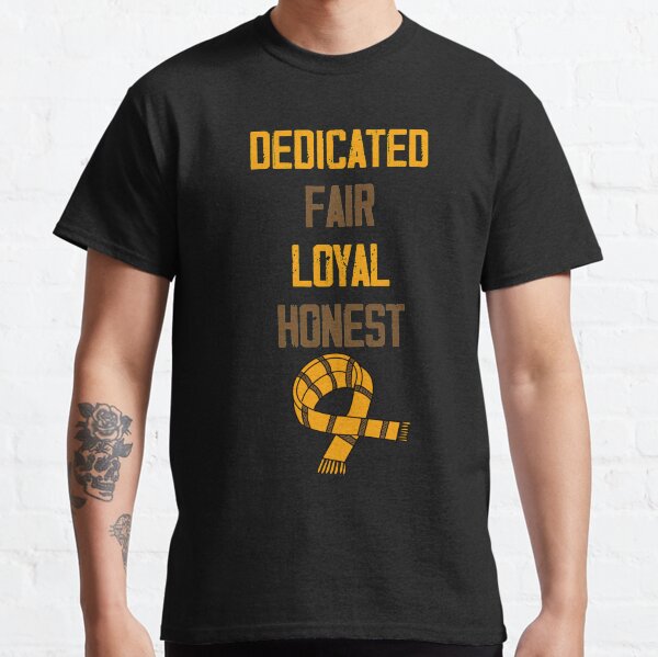 Dédié, juste, loyal et honnête T-shirt classique