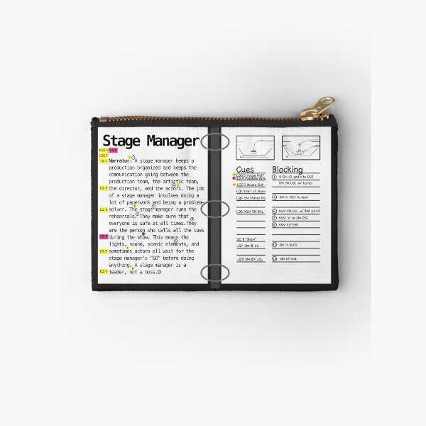 Item preview, Stage Manager Prompt Book designed and sold by KiannasMind.
